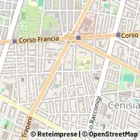 Mapa Torino