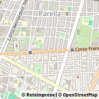 Mapa Torino