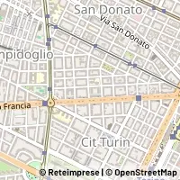 Mapa Torino