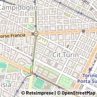 Kaart Torino