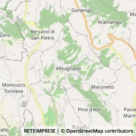 Mappa Albugnano