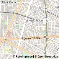 Mapa Torino