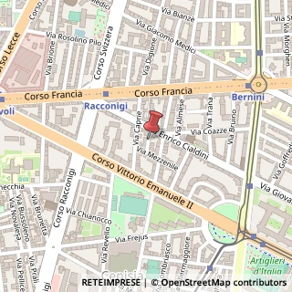 Mappa Via Mocchie, 6, 10138 Torino, Torino (Piemonte)