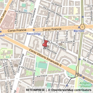 Mappa Via Mezzenile, 15, 10138 Torino, Torino (Piemonte)