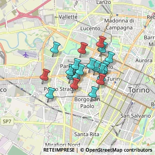 Mappa Via Rubiana, 10139 Torino TO, Italia (1.18)