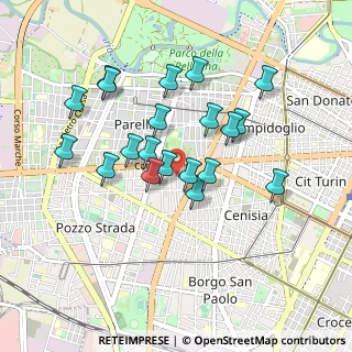 Mappa Via Rubiana, 10139 Torino TO, Italia (0.8165)