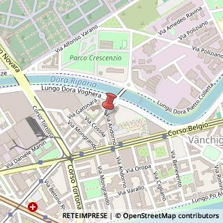 Mappa Piazza Antonio Fontanesi, 2, 10153 Torino, Torino (Piemonte)