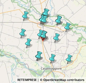 Mappa Via Castello, 26037 San Giovanni in Croce CR, Italia (6.69526)