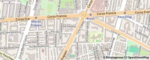 Mappa Turin