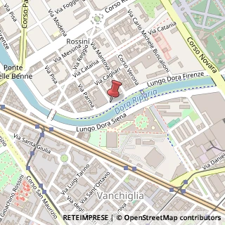 Mappa Via Modena,  58, 10153 Torino, Torino (Piemonte)