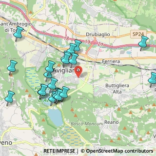 Mappa Via Don Giuseppe Menzio, 10051 Avigliana TO, Italia (2.221)