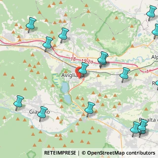 Mappa Via Don Giuseppe Menzio, 10051 Avigliana TO, Italia (6.23625)