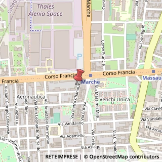 Mappa Via Abate Pietro Chanoux, 6, 10142 Torino, Torino (Piemonte)