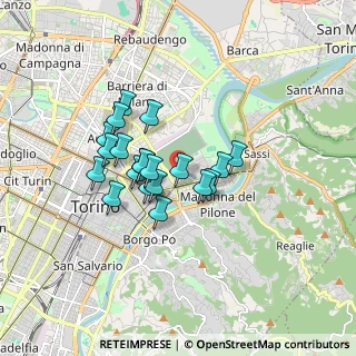 Mappa 10153 Torino TO, Italia (1.302)