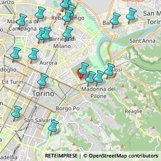 Mappa 10153 Torino TO, Italia (2.8295)