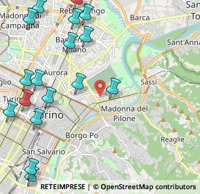 Mappa 10153 Torino TO, Italia (2.86882)