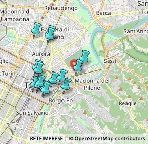 Mappa 10153 Torino TO, Italia (1.77467)