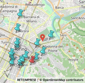 Mappa 10153 Torino TO, Italia (2.49625)