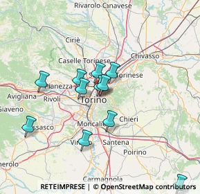 Mappa Via Gattinara, 10153 Torino TO, Italia (15.37917)