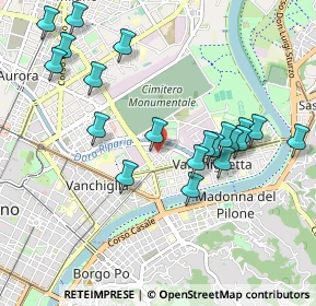 Mappa Via Gattinara, 10153 Torino TO, Italia (1.0265)