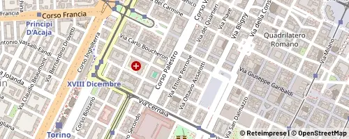 Mappa Torino