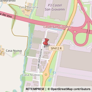 Mappa Viale dell'Industria, 6, 29015 Castel San Giovanni, Piacenza (Emilia Romagna)