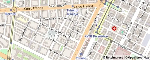 Mappa Turin