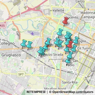 Mappa Piazza Massaua, 10141 Torino TO, Italia (1.6305)