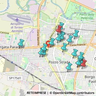 Mappa Piazza Massaua, 10141 Torino TO, Italia (0.984)