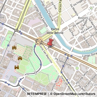 Mappa Corso Regina Margherita, 101, 10124 Torino, Torino (Piemonte)