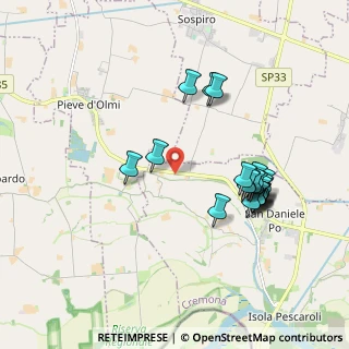 Mappa Via Argine Capoluogo, 26046 San Daniele po CR, Italia (1.9)