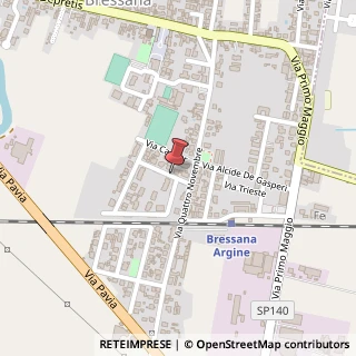 Mappa Via giuseppe garibaldi 51, 27051 Bressana Bottarone, Pavia (Lombardia)