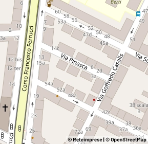 Mappa Via Pinasca, 10138 Torino TO, Italia (0.05909)