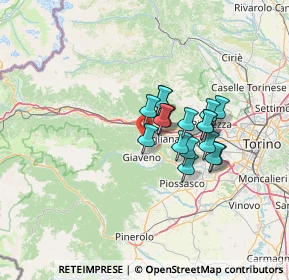 Mappa Via Sacra di San Michele, 10051 Avigliana TO, Italia (9.49235)