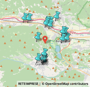 Mappa Via Sacra di San Michele, 10051 Avigliana TO, Italia (3.3745)