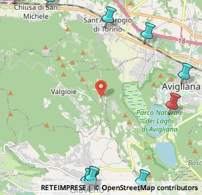 Mappa Via Sacra di San Michele, 10051 Avigliana TO, Italia (3.50455)