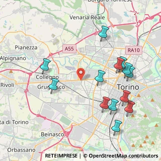 Mappa Via Soldati, 10142 Torino TO, Italia (4.59077)