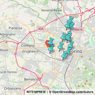 Mappa Via Soldati, 10142 Torino TO, Italia (3.39583)