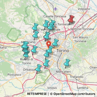 Mappa Via Soldati, 10142 Torino TO, Italia (6.927)