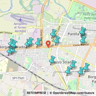 Mappa Via Soldati, 10142 Torino TO, Italia (1.31)