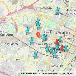 Mappa Via Soldati, 10142 Torino TO, Italia (2.05313)