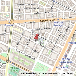Mappa Via Susa, 24, 10138 Torino, Torino (Piemonte)