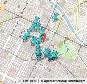 Mappa Via Torquato Tasso, 10122 Torino TO, Italia (0.3575)