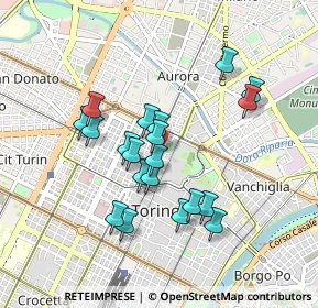 Mappa Via Torquato Tasso, 10122 Torino TO, Italia (0.7835)