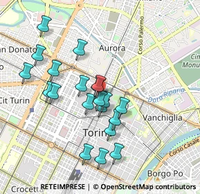 Mappa Via Torquato Tasso, 10122 Torino TO, Italia (0.8425)