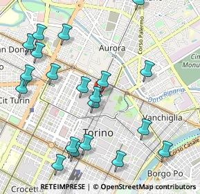 Mappa Via Torquato Tasso, 10122 Torino TO, Italia (1.197)