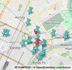 Mappa Lungo Dora Siena, 10153 Torino TO, Italia (1.0145)