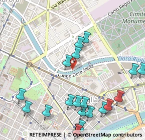 Mappa Lungo Dora Siena, 10153 Torino TO, Italia (0.6595)