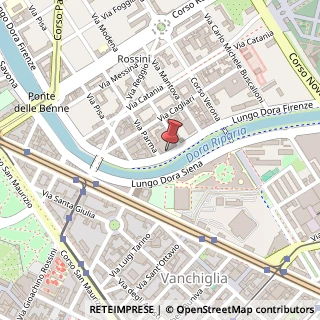 Mappa Lungo Dora Firenze, 123 bis, 10153 Torino, Torino (Piemonte)