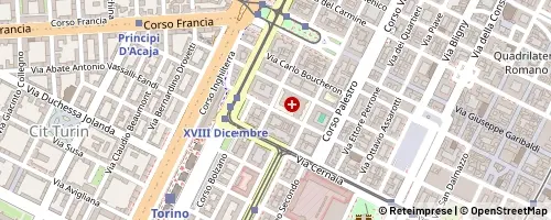 Mappa Turin